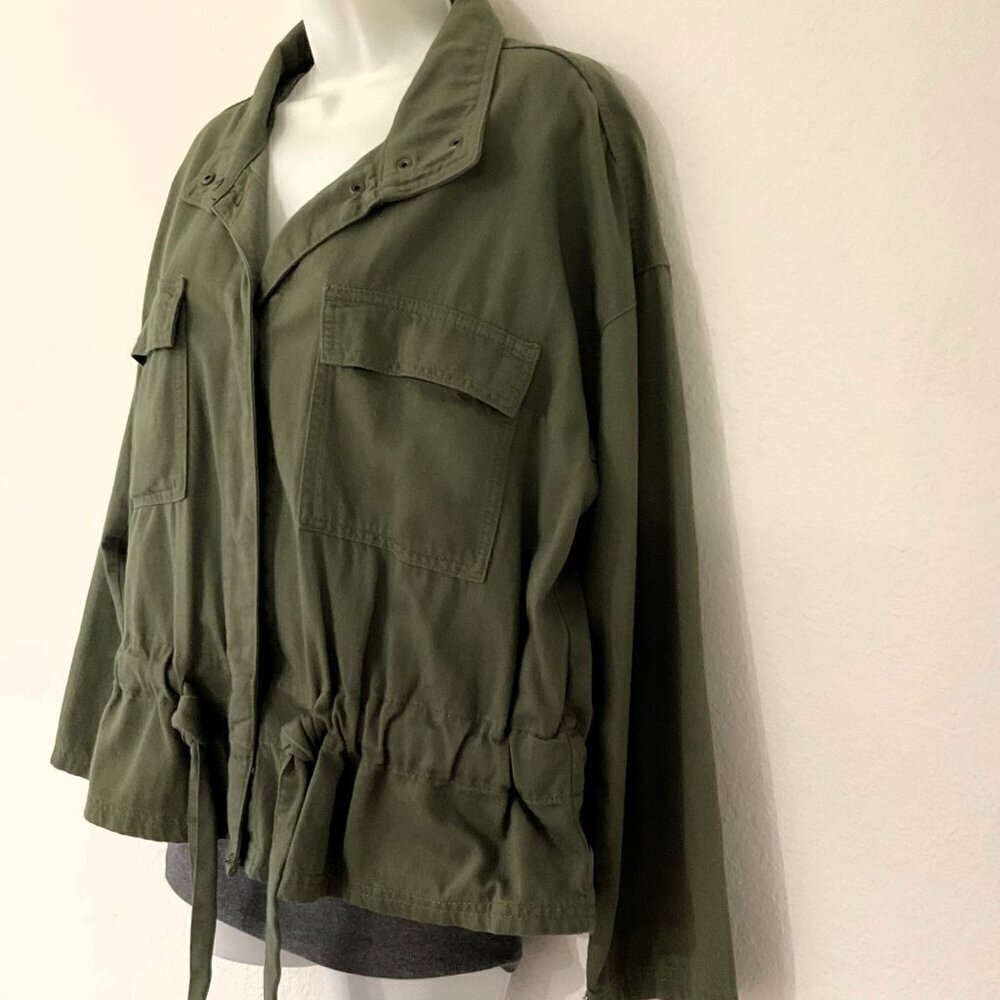 TIME AND TRU GREEN LIGHTWEIGHT JACKET GREAT CONDITION - Picture 5 of 13